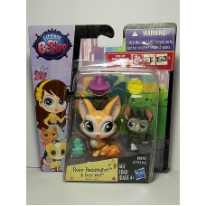 Roxy Reddington Dusty West № 3810 3811 Littlest Pet Shop LPS ЛПС Пет Шоп Набір Лисиця та мишеня