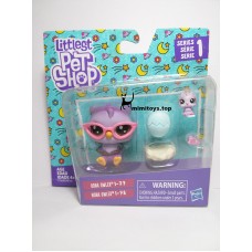 Series 1 Oona Owler Nona1-77 1-78 Littlest Pet Shop LPS ЛПС Пет Шоп Набір Сова Оона Нона